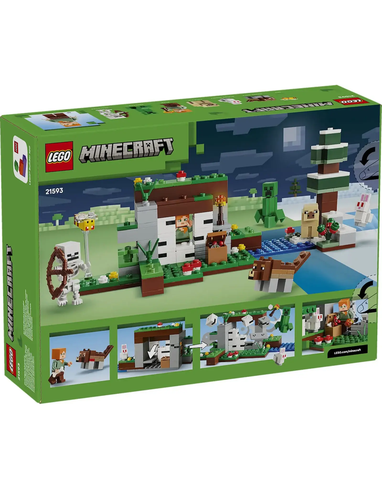 Lego Minecraft LEGO Minecraft Eerste nacht-avontuur