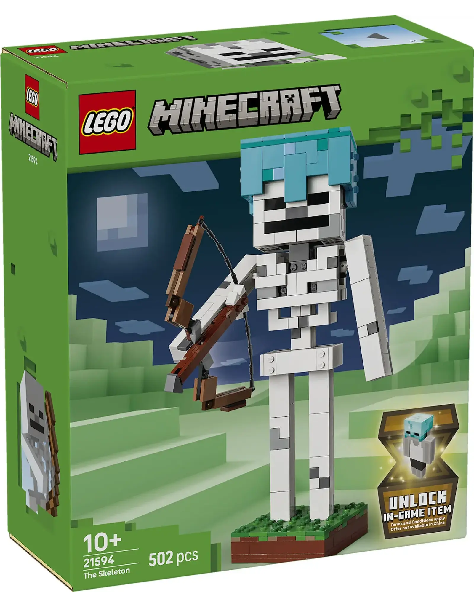 Lego Minecraft LEGO Minecraft Het skelet