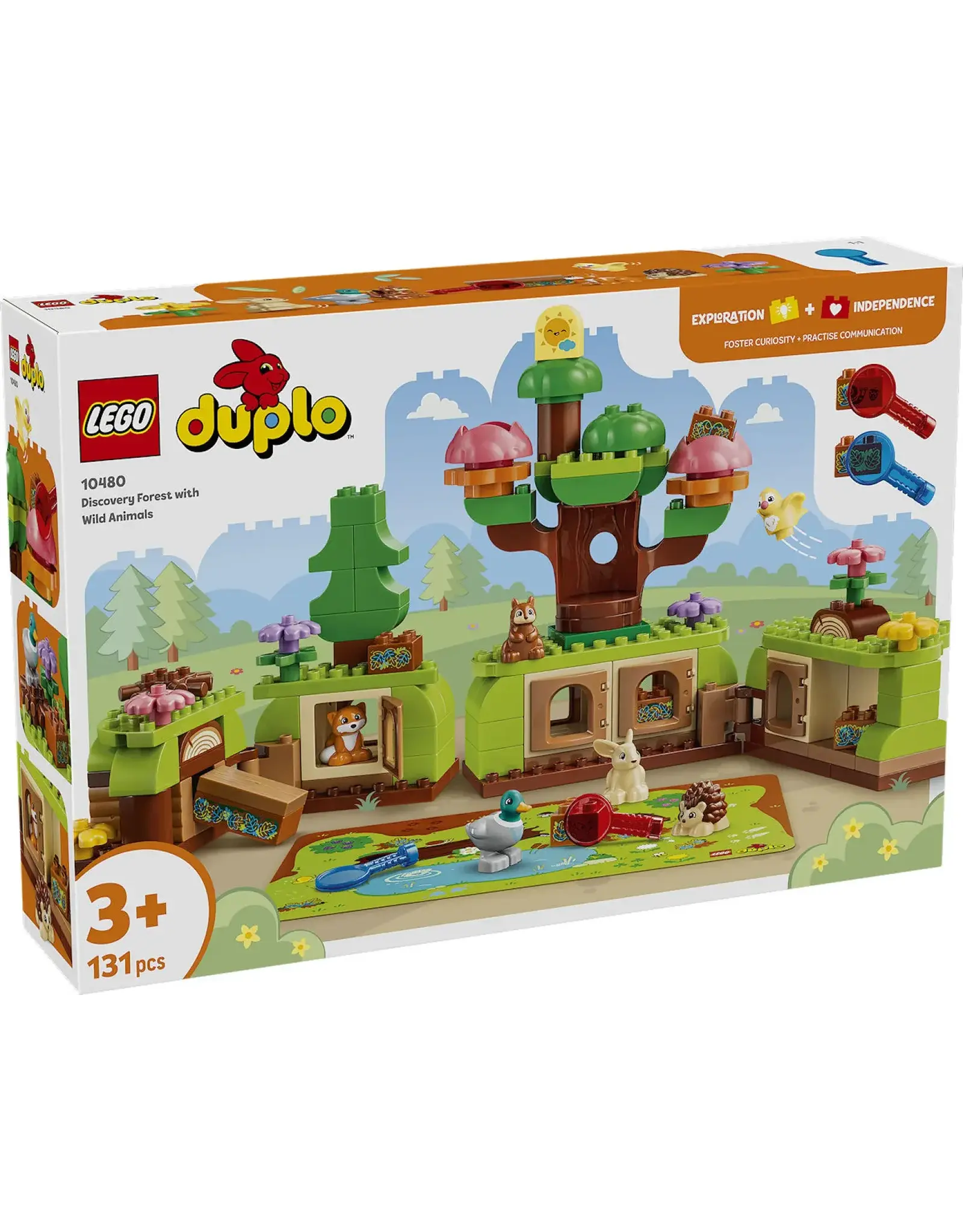 Lego duplo DUPLO Stad Ontdekkingsbos met wilde dieren