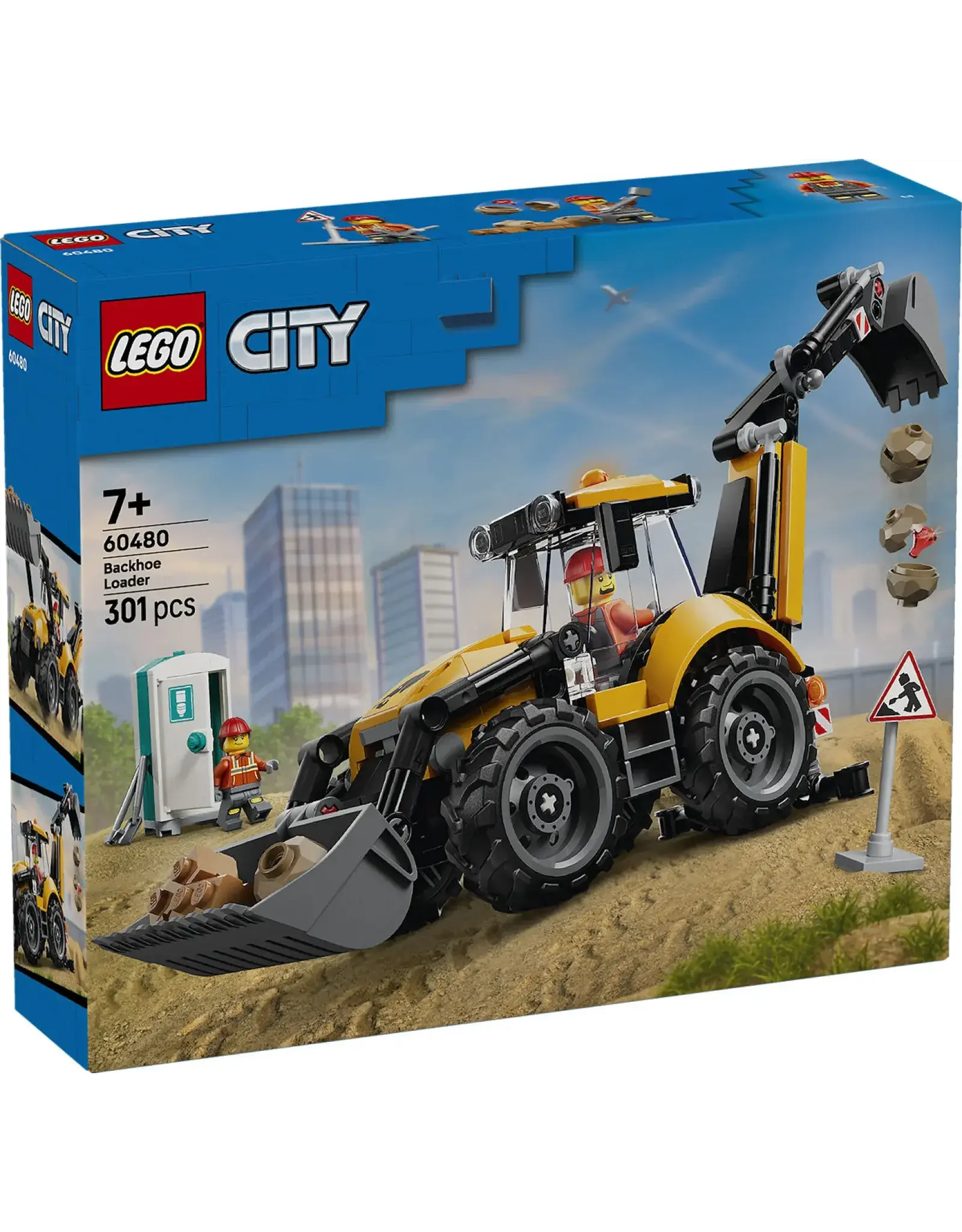 Lego City LEGO City Gele graaflaadmachine