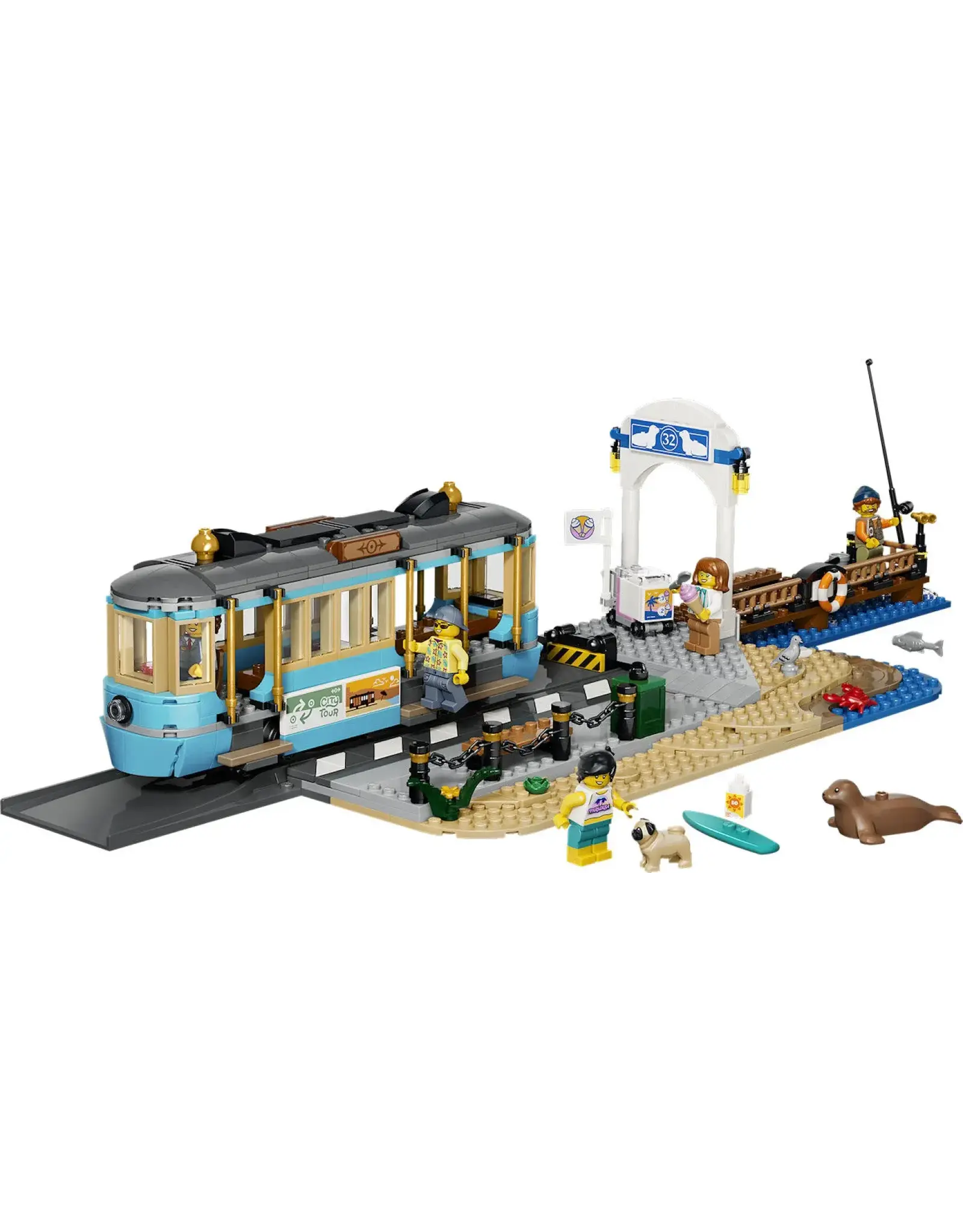 Lego City LEGO City Klassieke strandtram