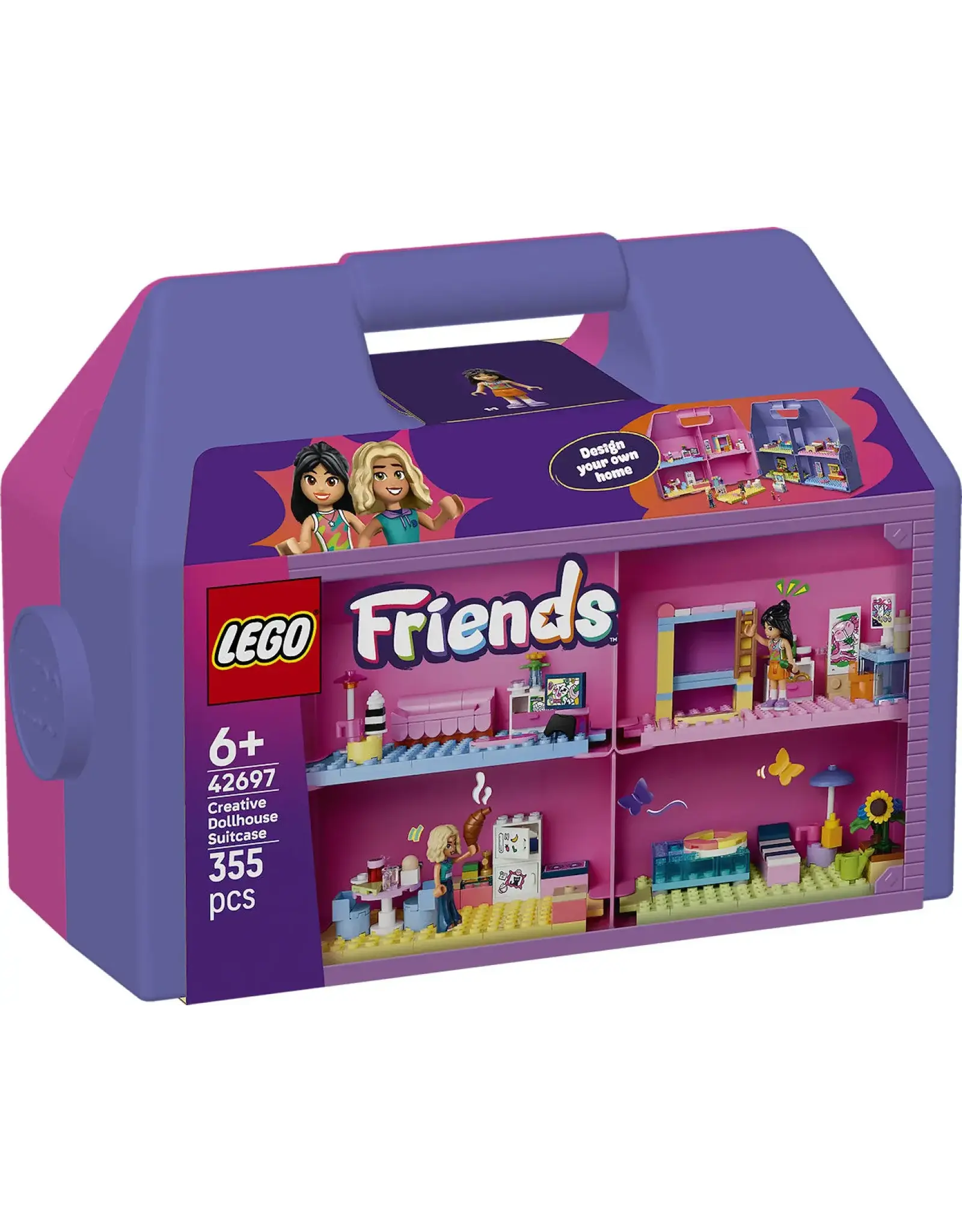 Lego Friends LEGO Friends Creatieve poppenhuiskoffer