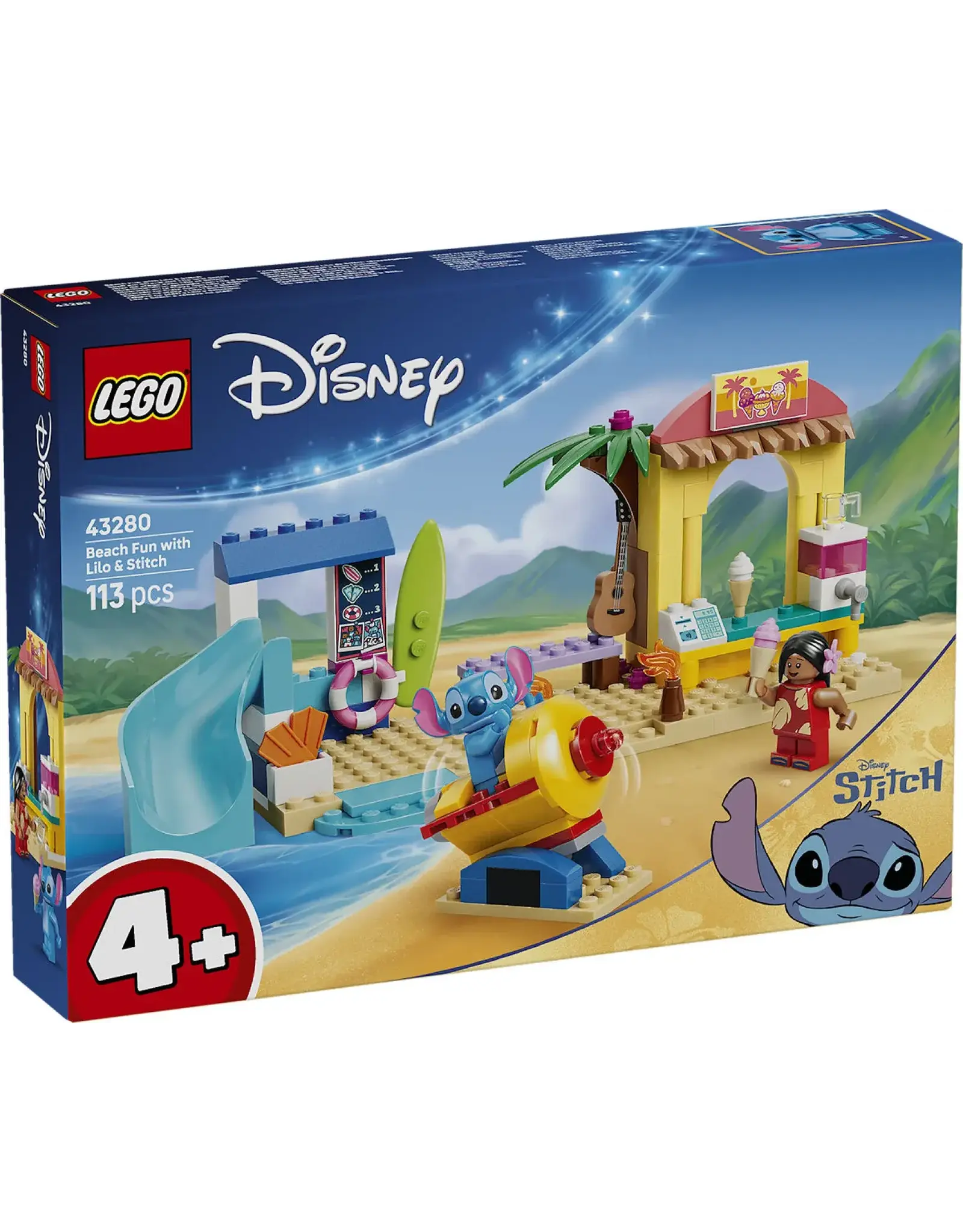 Lego Disney LEGO Disney Strandplezier met Lilo en Stitch