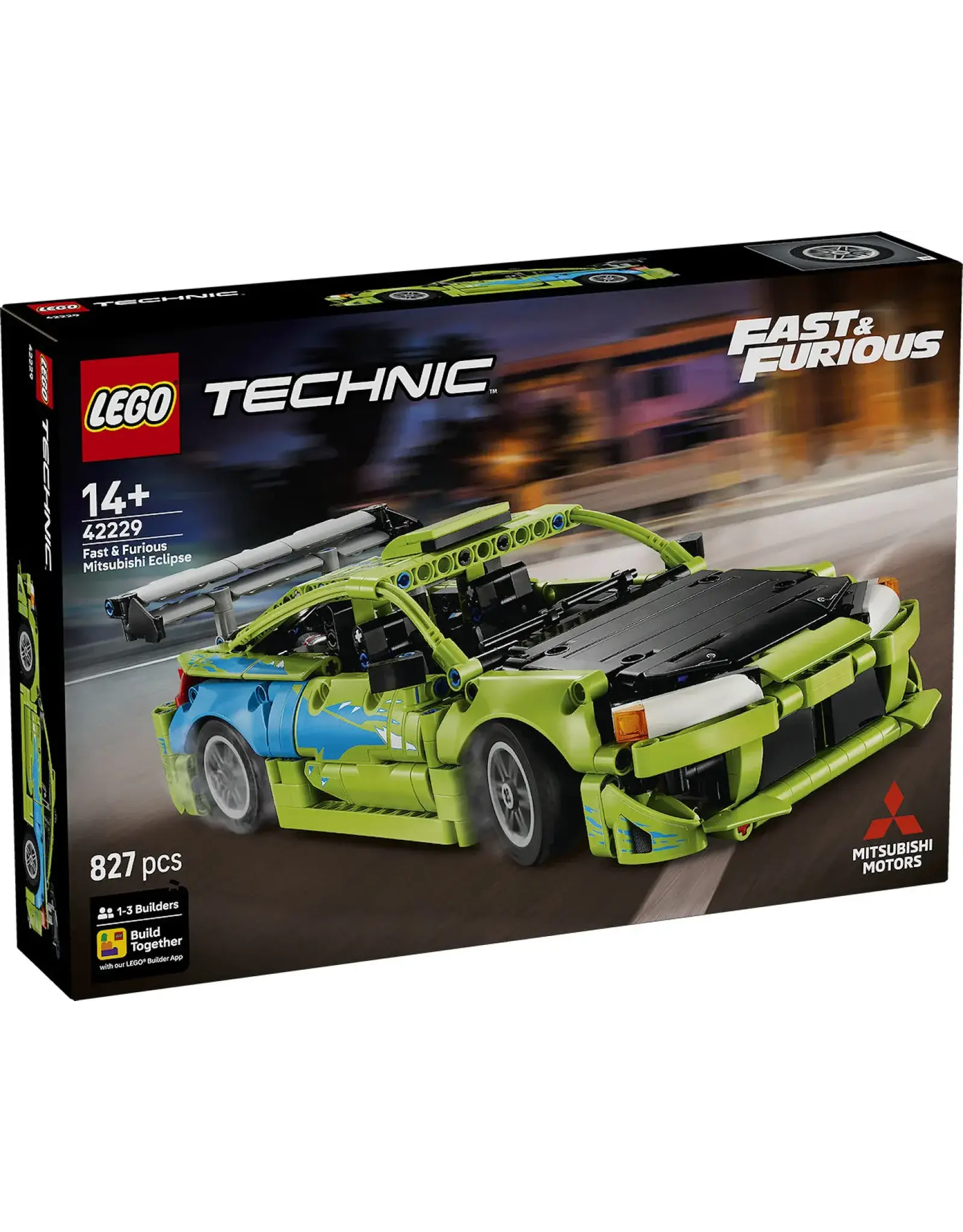 Lego Technic LEGO Technic Fast and Furious Mitsubishi Eclipse auto