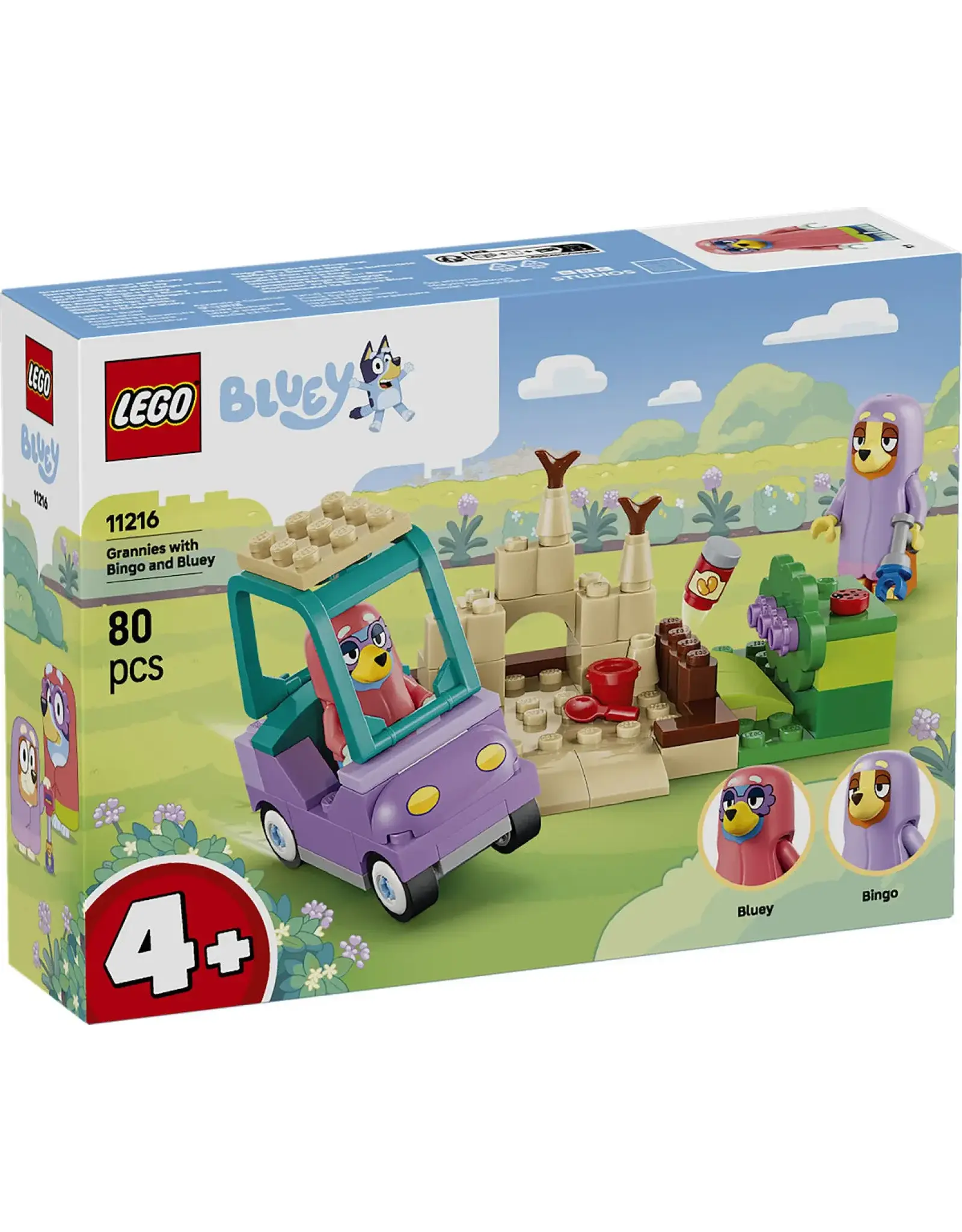 Lego Bluey LEGO Bluey Oma's met Bingo en Bluey