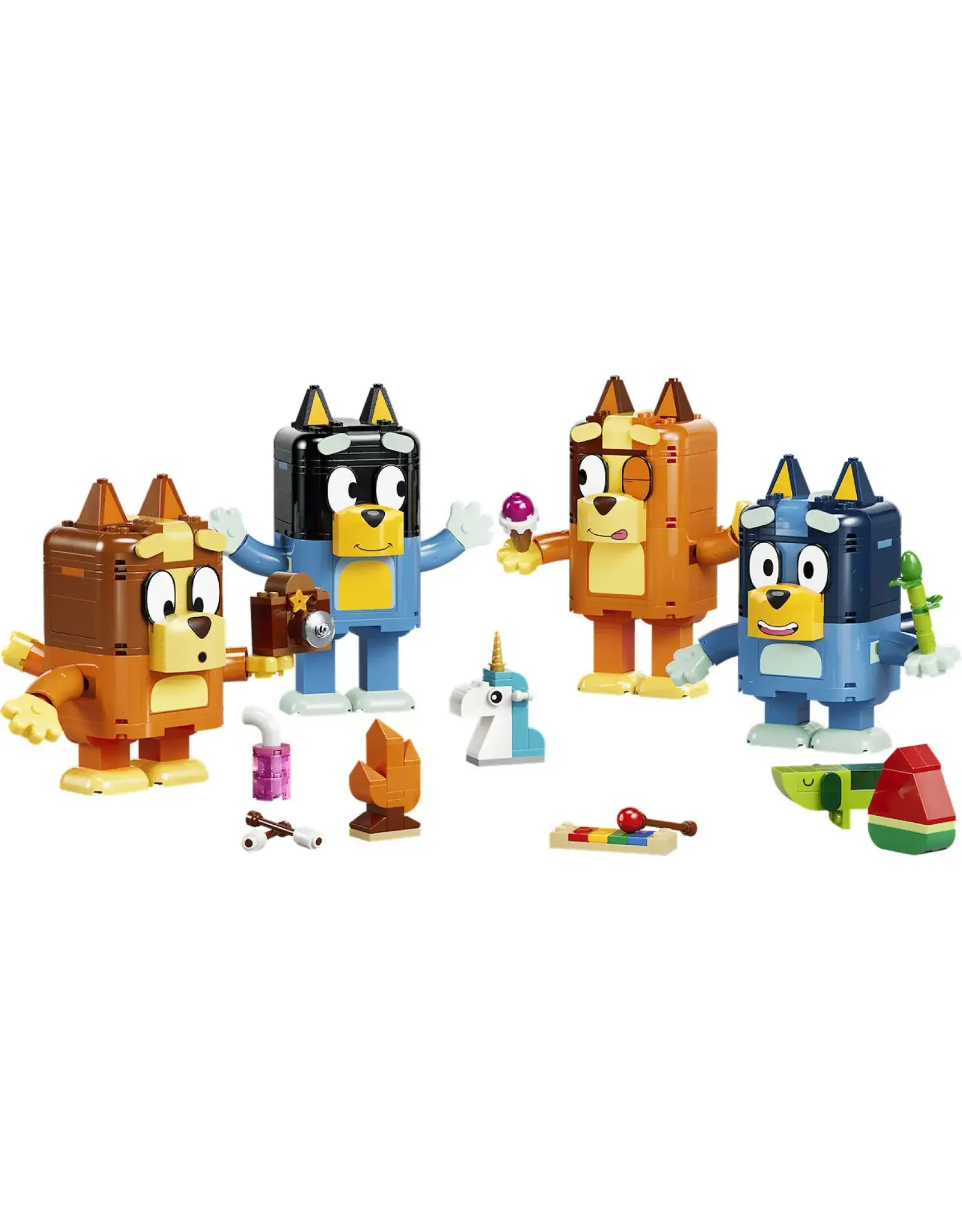 Lego Bluey LEGO Bluey Bouwbare figuren van Bluey en haar familie