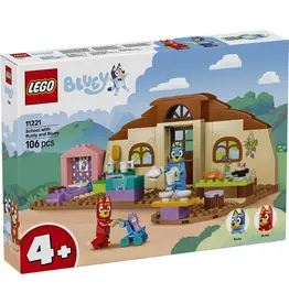 Lego Bluey LEGO Bluey School met Rusty en Bluey