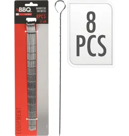 BBQ COLLECTION BBQ pennen set 8 stuks 27cm