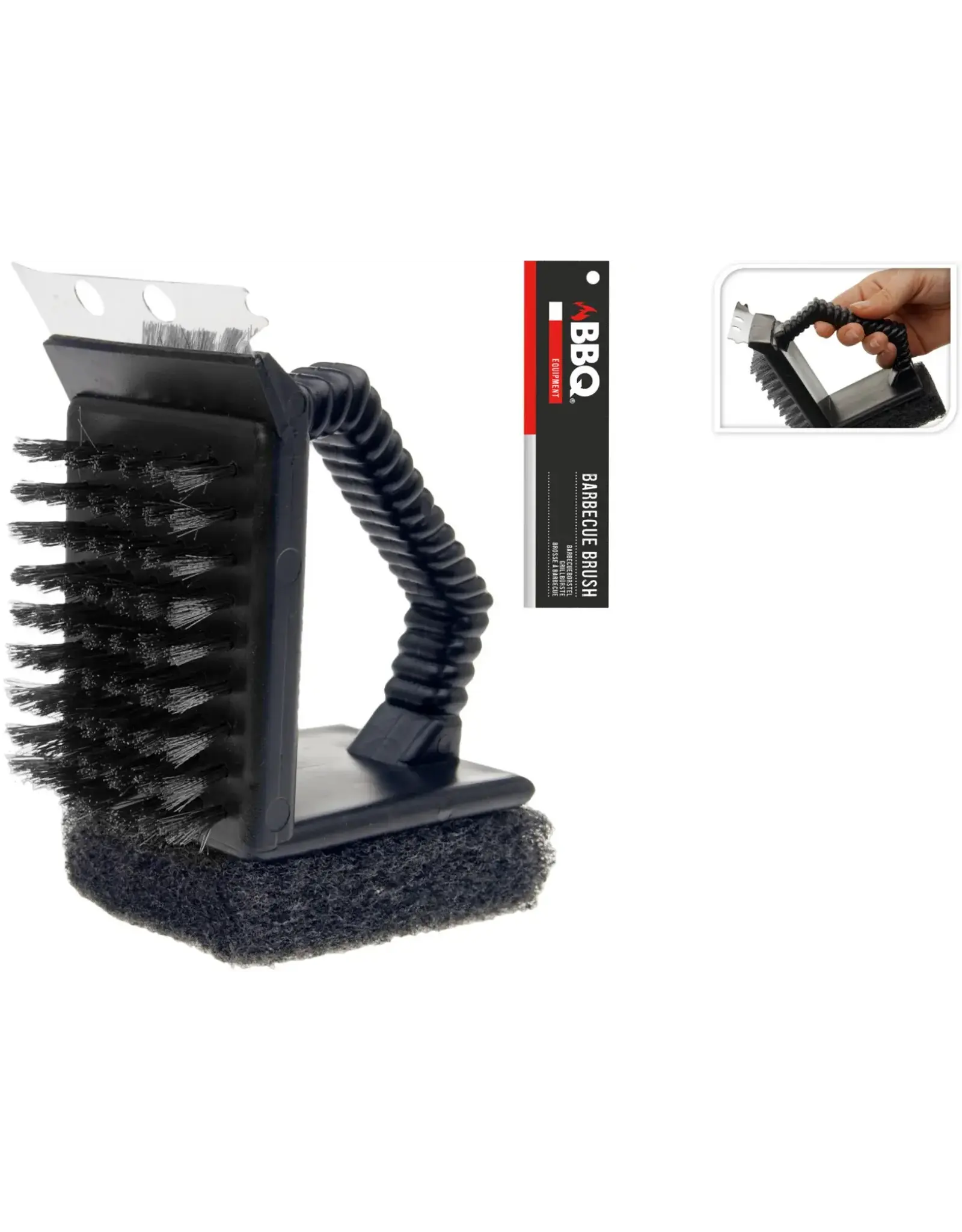 BBQ COLLECTION BBQ Schoonmaakborstel 3 in 1