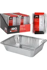 BBQ COLLECTION BBQ schaal aluminium 220x155x48mm set 4 stuks