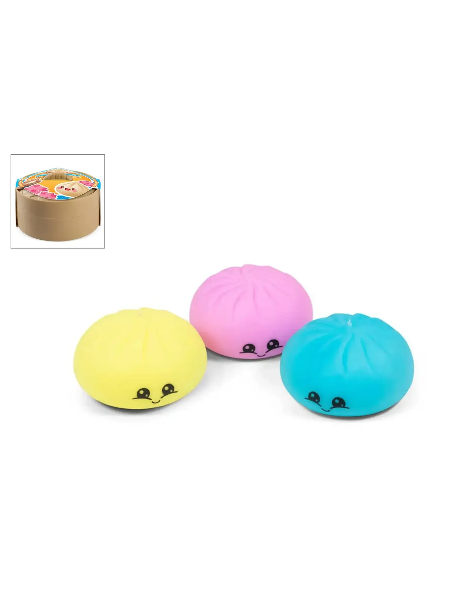 MERKLOOS Squishy dumplings foam 3 stuks 5cm in stoommand 10cm