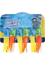 TOI TOYS Duik Octopussen 6 stuks