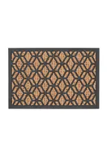 best for boots Esschert Design Deurmat Kokos en Rubber Ruit 40x60cm