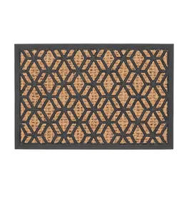 best for boots Esschert Design Deurmat Kokos en Rubber Ruit 40x60cm