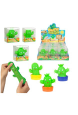 12 kneedcactus met pot