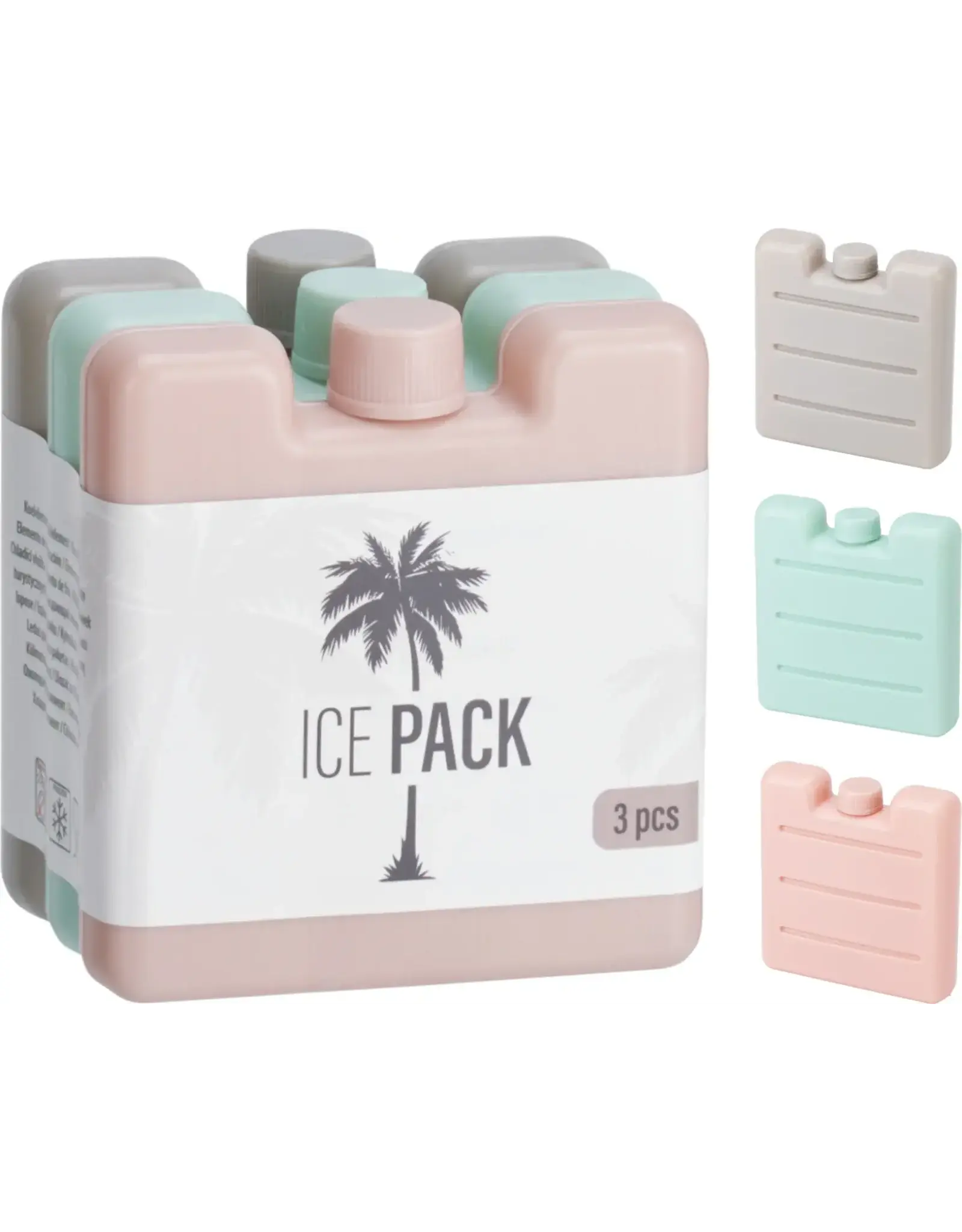 MERKLOOS Koelement Lunchbox set 3 stuks