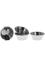 EXCELLENT HOUSEWARE EH Theezakjeshouder 4 delig rvs Dia60xH25mm