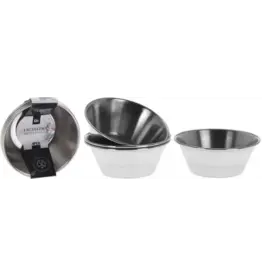 EXCELLENT HOUSEWARE EH Theezakjeshouder 4 delig rvs Dia60xH25mm