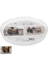 EXCELLENT HOUSEWARE Koelkast opbergbak draaiplateau 24cm