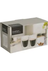 MERKLOOS Dubbelwandig Koffie-Theeglas 125ml set 2 stuks in doos