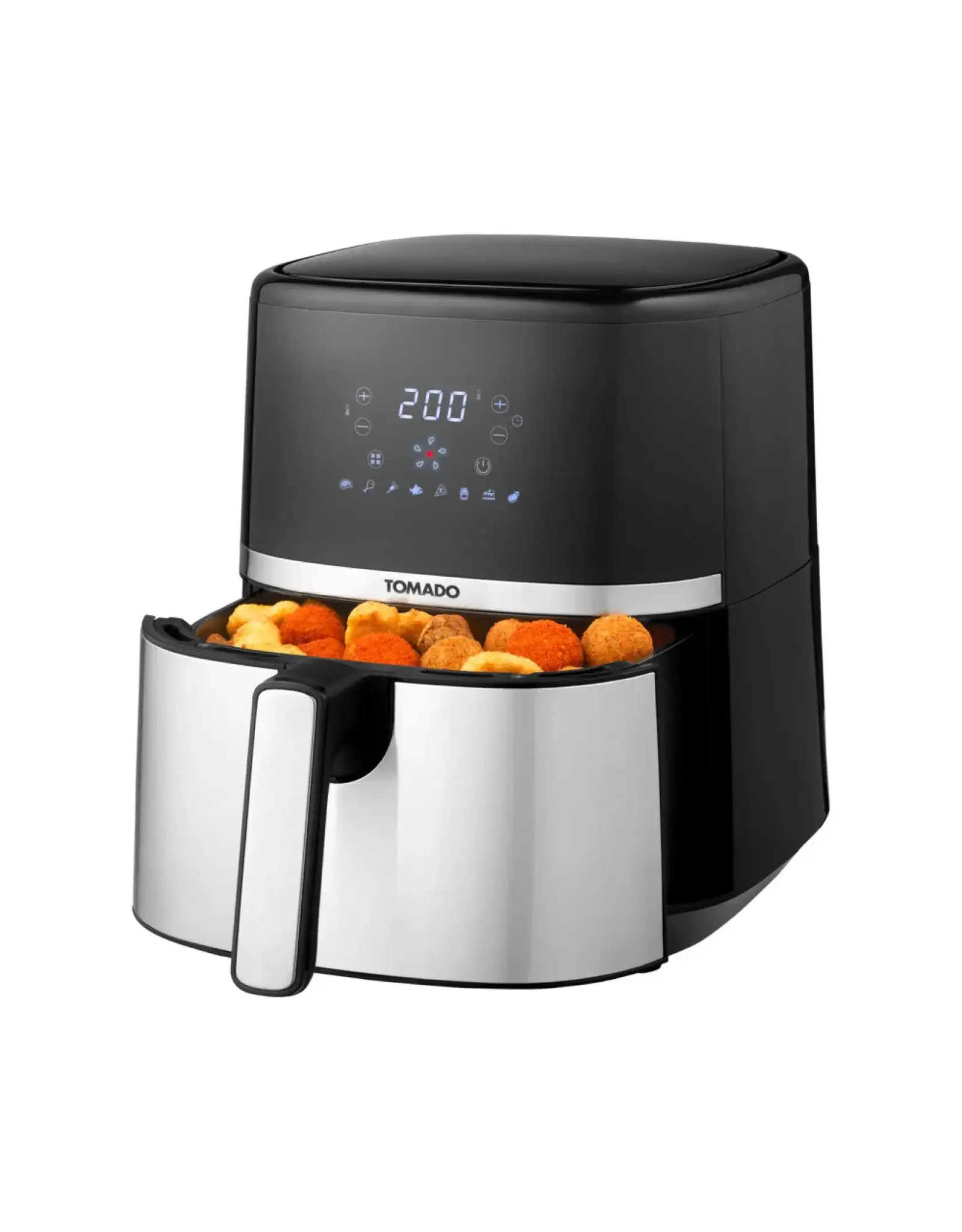 TOMADO Tomado TAF5401S Airfryer Friteuse 5,4L Zwart 1500W