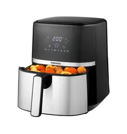 TOMADO Tomado TAF5401S Airfryer Friteuse 5,4L Zwart 1500W