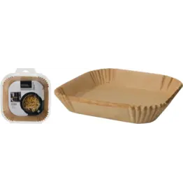 EXCELLENT HOUSEWARE Airfryer bakpapier 20x20cm 50 stuks