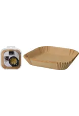 EXCELLENT HOUSEWARE Airfryer bakpapier 20x20cm 50 stuks