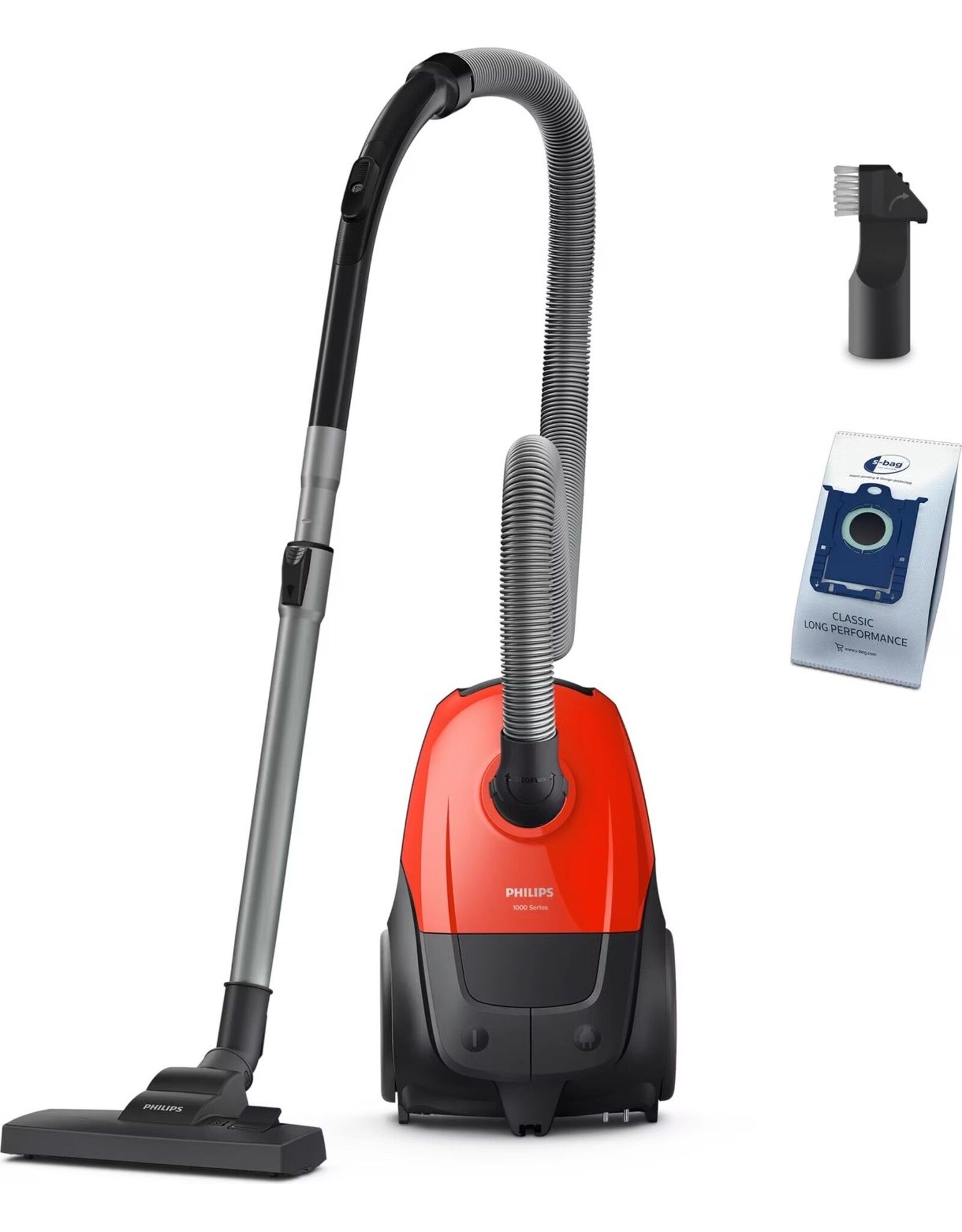 PHILIPS Philips stofzuiger 1000 Series Rood