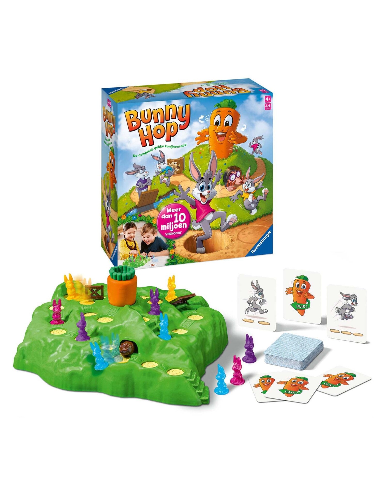 RAVENSBURGER Ravensburger Bunny Hop Bordspel