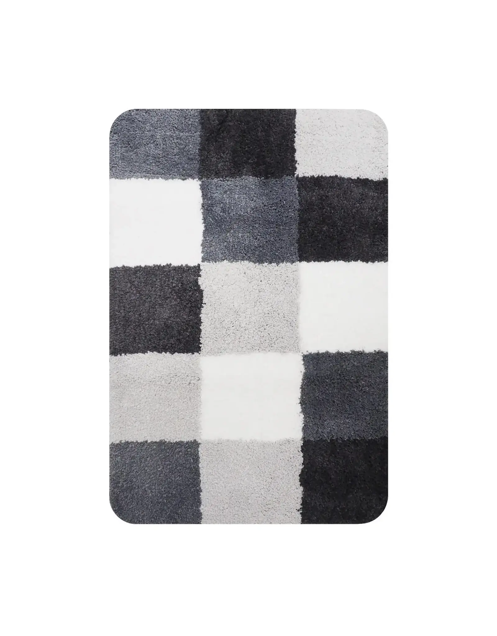DUTCH HOUSE DH Brest grijs badmat 60x90 cm