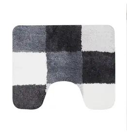 DUTCH HOUSE DH Brest grijs toiletmat 60x50 cm