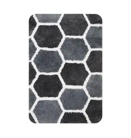 DUTCH HOUSE DH Rennes grijs badmat 60x90 cm