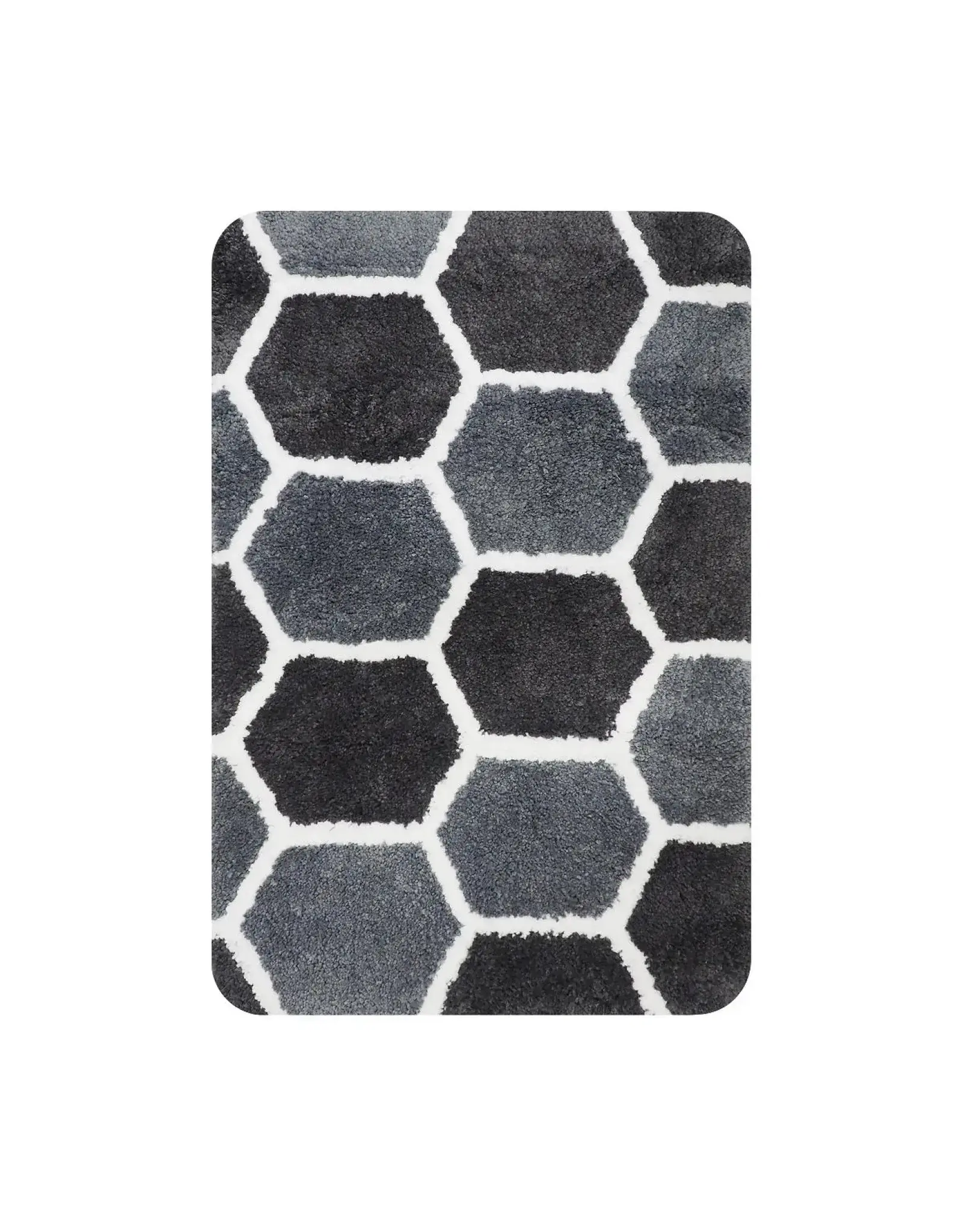DUTCH HOUSE DH Rennes grijs badmat 60x90 cm