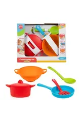 TOI TOYS Pannenset 6 dlg. met spatels