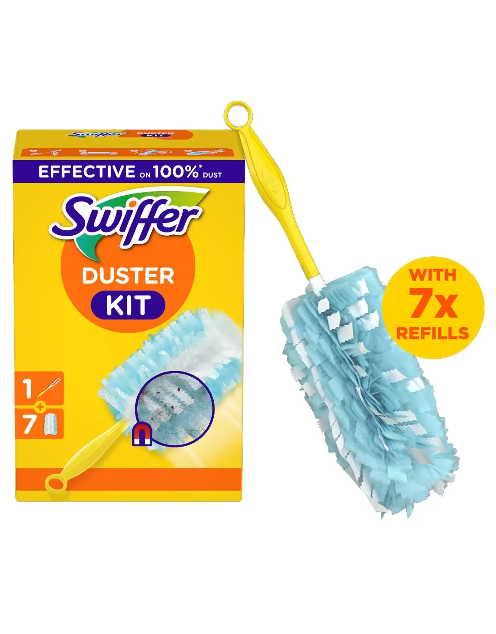 SWIFFER Swiffer Duster Starterkit incl. 7 navullingen