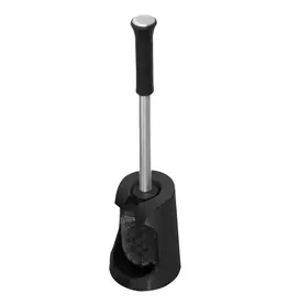 DUTCH HOUSE DH Toiletborstel in houder Lucca ass zilver/zwart
