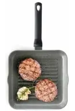 Granite grillpan 26x26 cm Bk