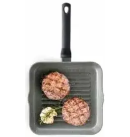Granite grillpan 26x26 cm Bk
