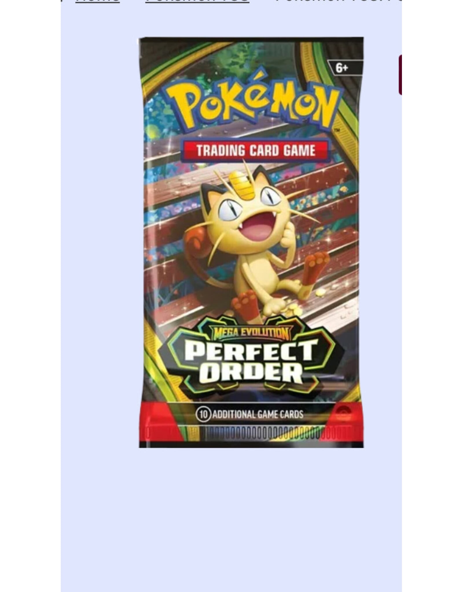 POKEMON Pokemon perfect order boorsterpack