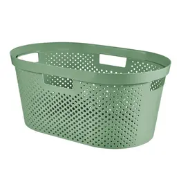 CURVER Curver Infinity wasmand dots 40L - 100% recycled groen