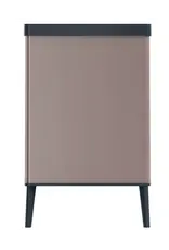 CURVER Curver Verto High afvalbak 54L - Pearl Rose