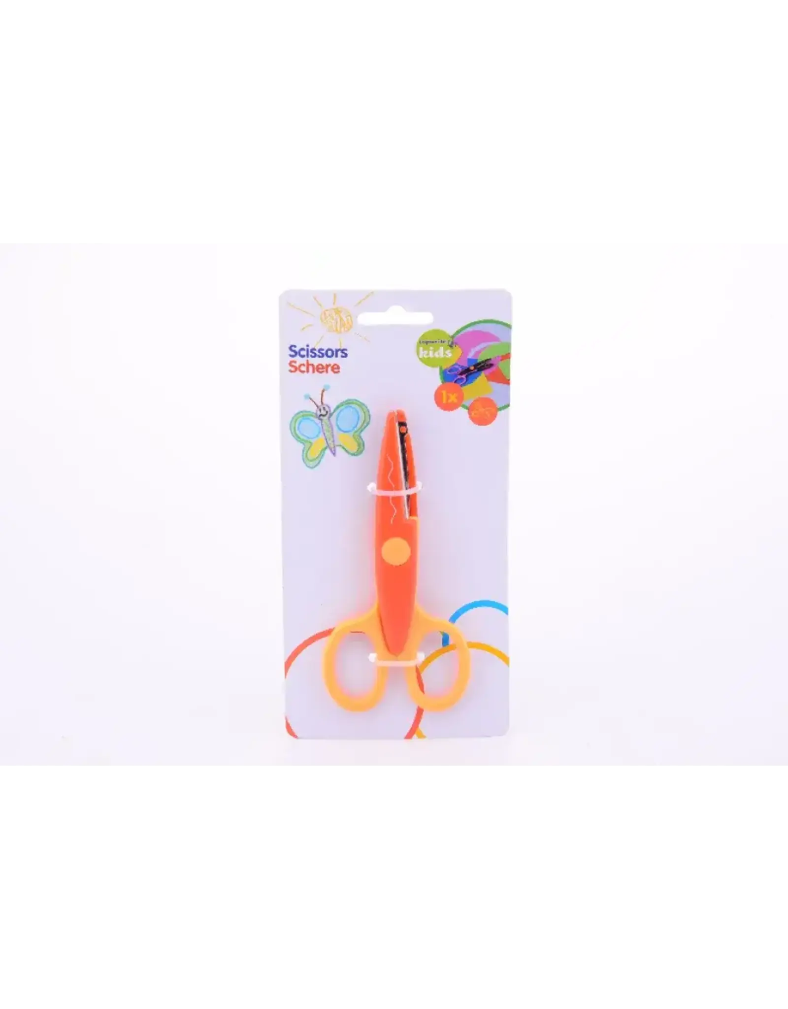 MERKLOOS Schaar kartel 13cm assorti