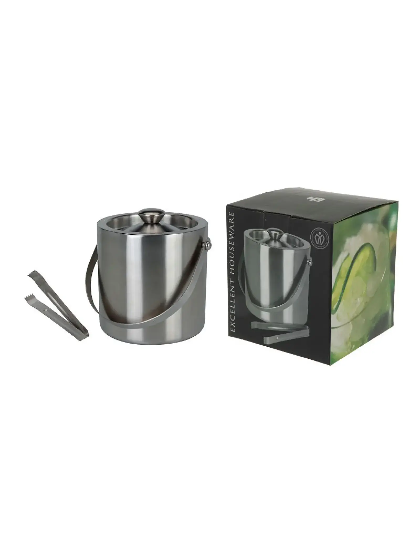 EXCELLENT HOUSEWARE EH IJsemmer RVS met tang dia 15cm