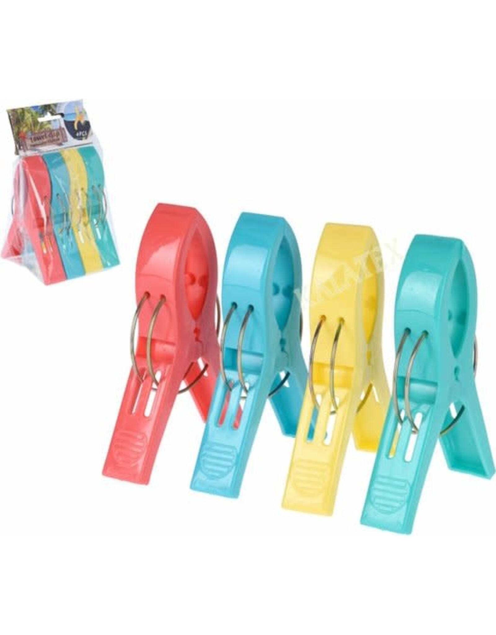 MERKLOOS Strandhanddoek Knijpers - 4 stuks