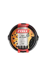 Pyrex Airfryer ovenschaal metaal rond 20x19x7.5cm 1.6L
