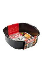 PYREX Pyrex Airfryer ovenschaal metaal vierkant 22x21x7,5cm 1,9L