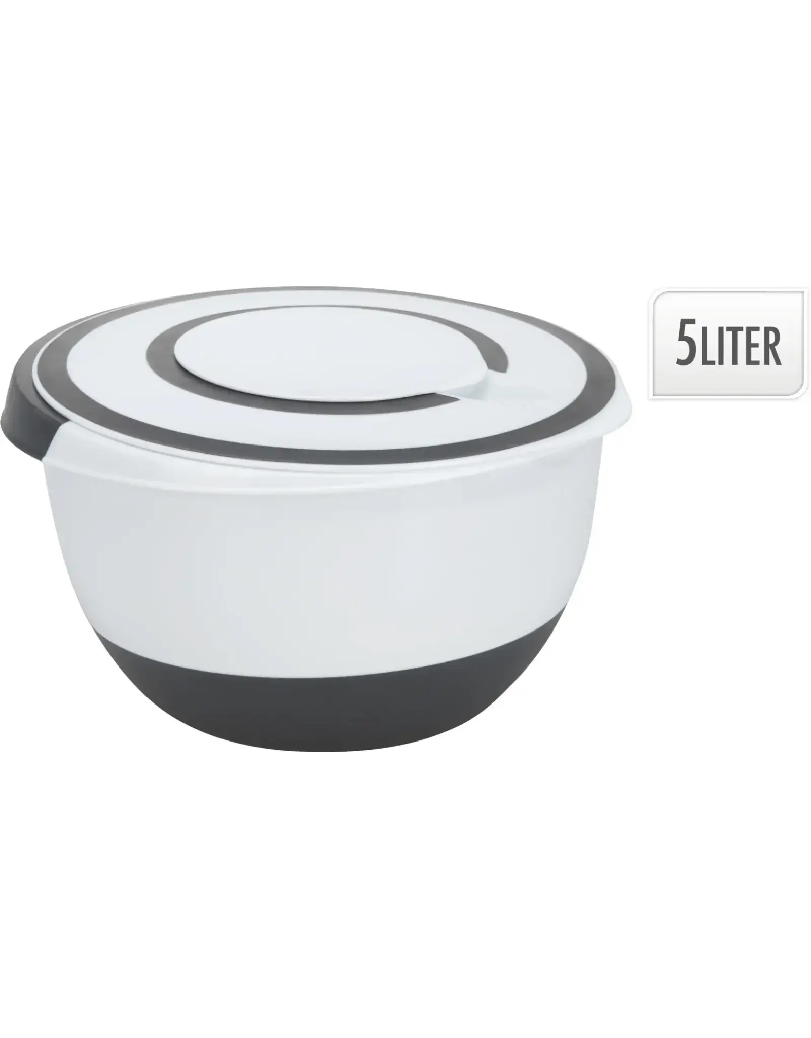 EXCELLENT HOUSEWARE EH Mengkom 5L antislip met deksel
