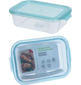 EXCELLENT HOUSEWARE EH Ovenschaal bakken en vriezen met deksel 1040ml 22x15x6cm
