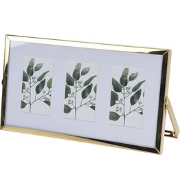 MERKLOOS Fotolijst metaal 22x12x1cm - goud